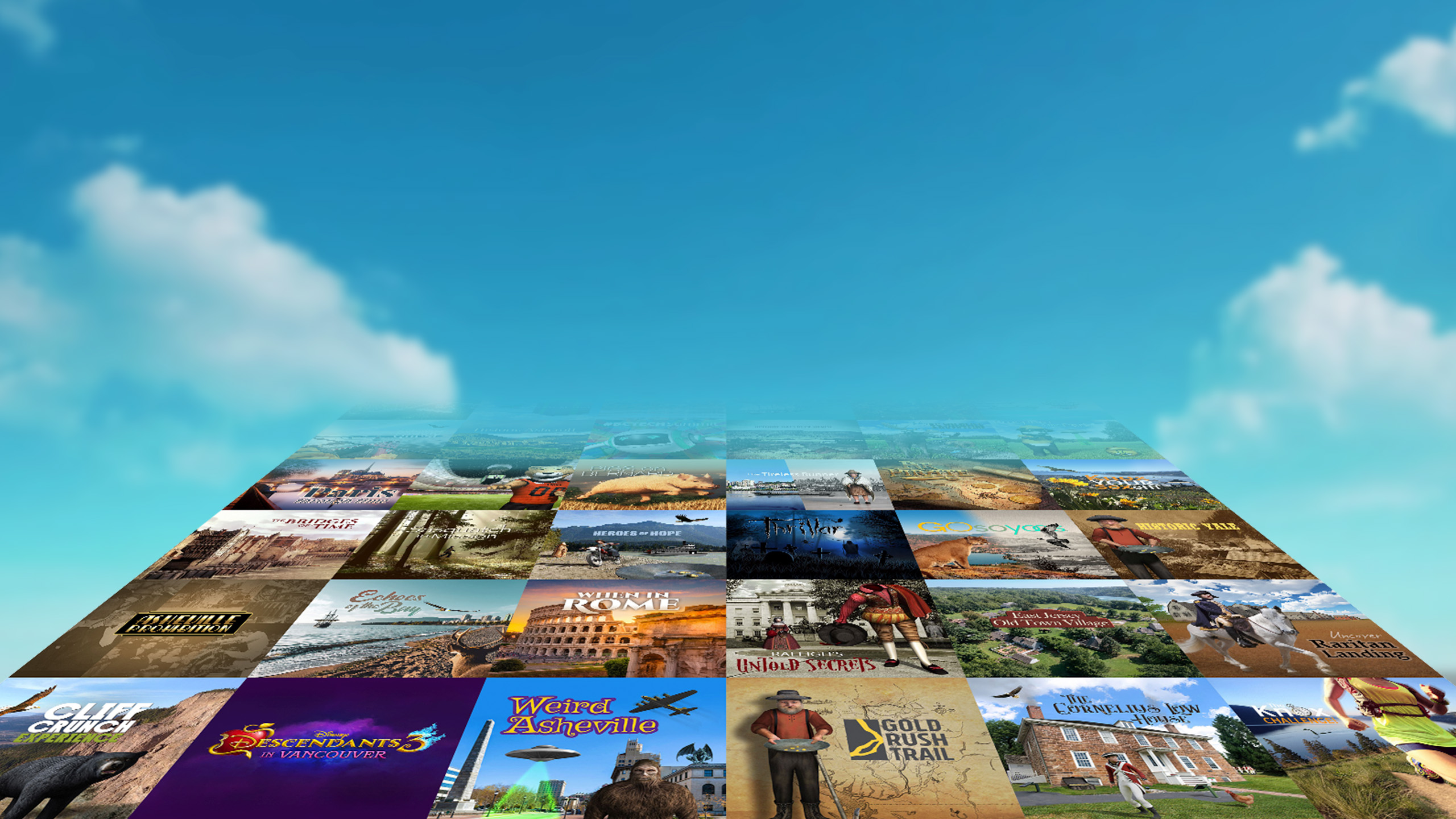 Hero background mosaic