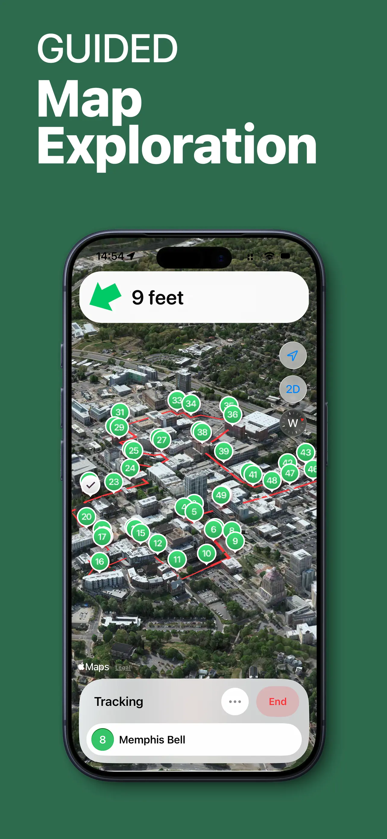 Guided Map Exploration